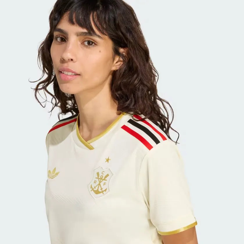 Camisa Feminina Adidas Flamengo 2025/26 III Cropped
