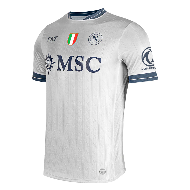 Camisa Napoli 2025/26 Cinza Goleiro