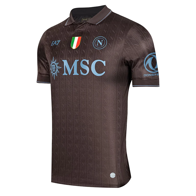 Camisa Napoli 2025/26 III Preto