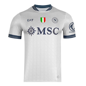 Camisa Napoli 2025/26 Cinza Goleiro