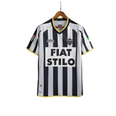 Camisa Atlético Mineiro Home Retrô 2003 Preta e Branca - Umbro