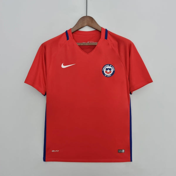 Camisa Retrô Seleção Chile 2016/17 Home