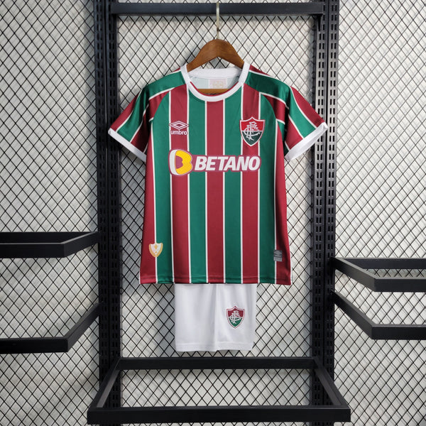 Kit Infantil Fluminense 23/24 Umbro - Tricolor