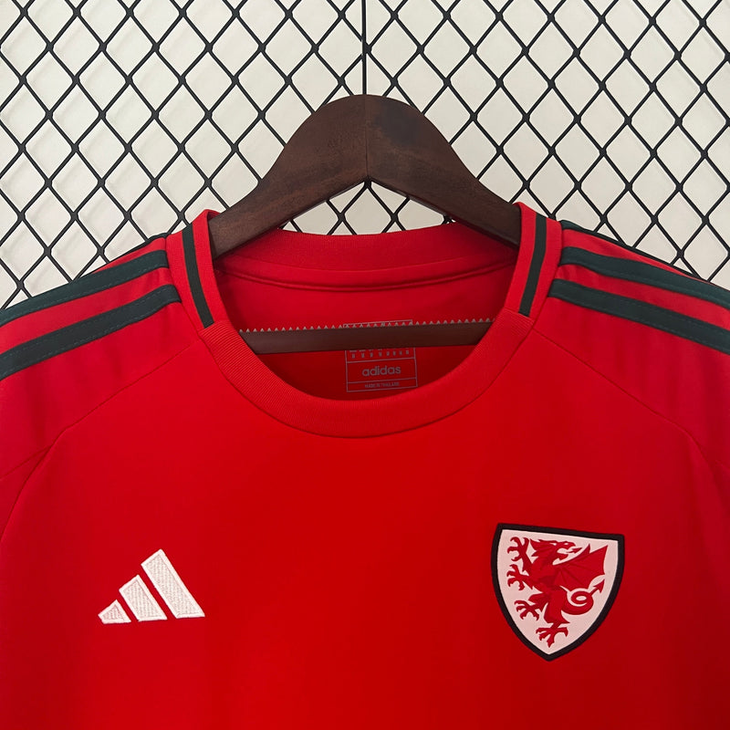 Camisa Seleção País de Gales 2024/25 Home