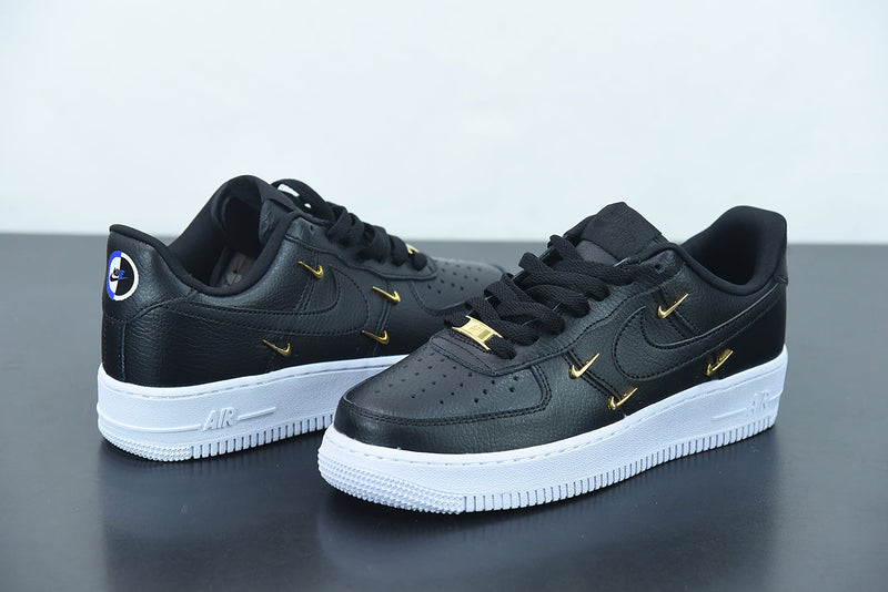 Nike Air Force 1 Sisterhood Black Metallic Gold