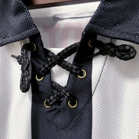 Camisa Atlético Mineiro Centenário Retrô 2008 Preta e Branca - Lotto