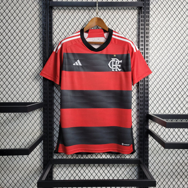 Camisa Flamengo Adidas I 2023-24 Torcedor Pro Masculina