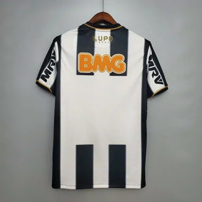 Camisa Atlético Mineiro Home Retrô 2013 Patch da Libertadores - Preta e Branca - Lupo