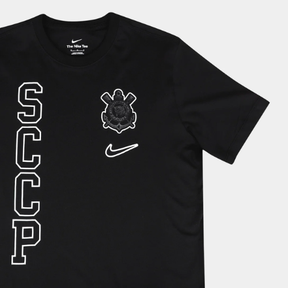 Camiseta Corinthians Nike Masculina - Preto