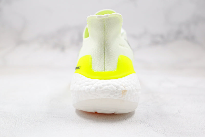 Adidas Ultra Boost 21 Solar Yellow White