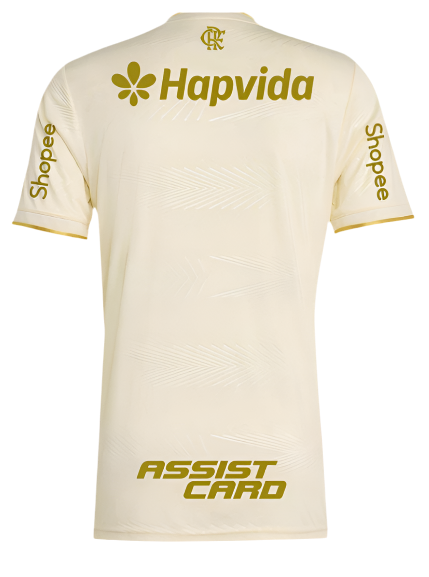 Camisa Flamengo III 25/26 Masculina - Lançamento ( TODOS OS PATROCÍNIOS )