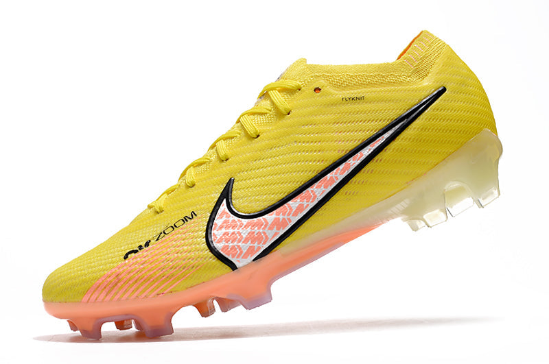 Chuteira Campo Nike Air Zoom Mercurial Vapor XV Elite FG Amarelo - Low