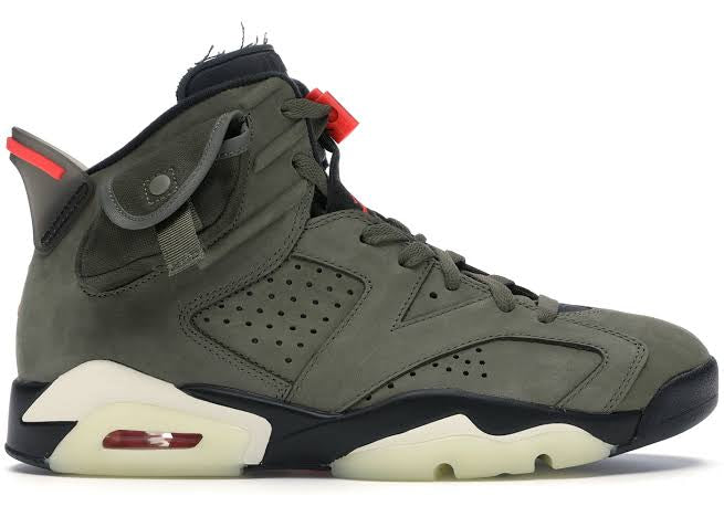 Travis Scott x Air Jordan 6 Retro 'Olive'