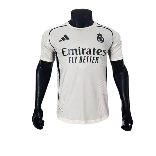 Camisa de treino do Real Madrid 25/26 - Branca - Versão Jogador