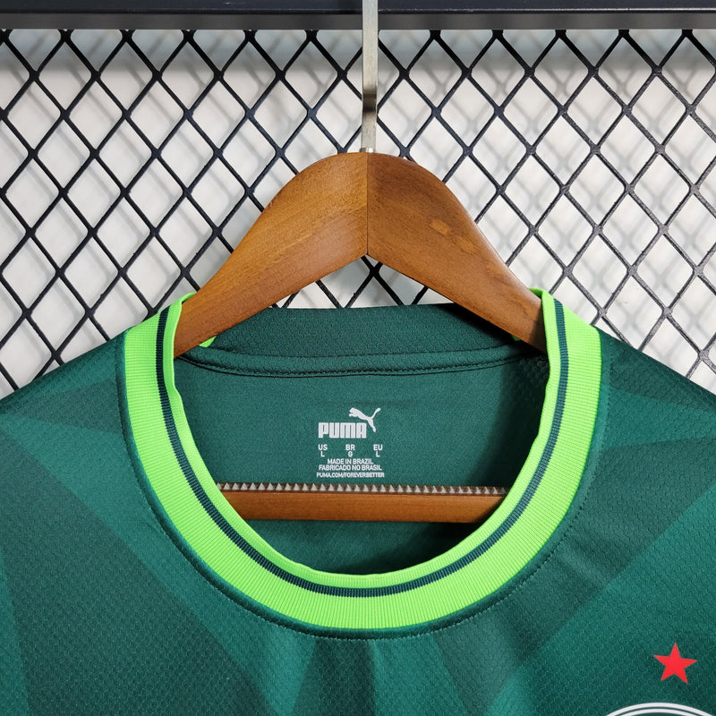 Camisa Oficial do Palmeiras - 23/24 - Versão Torcedor - Personalizável - Home