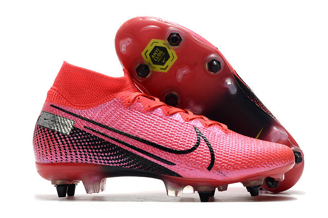 Chuteira Campo Nike Mercurial Superfly 7 Elite SG-PRO Anti Clog Red Limited - Cano Alto