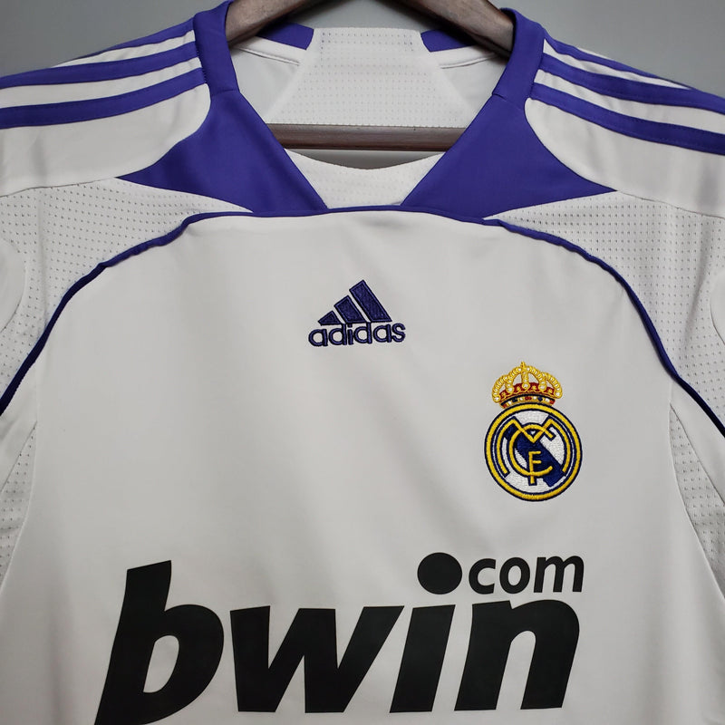 Camisa Retrô Real Madrid 2007/08 Home