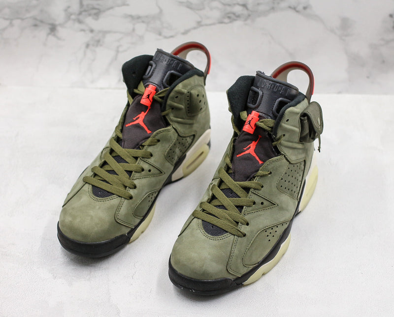 Travis Scott x Air Jordan 6 Retro 'Olive'