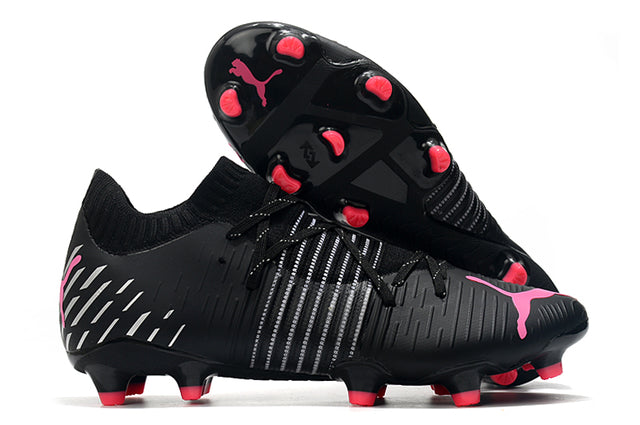 Chuteira Campo Puma Future Z FG Black/Pink