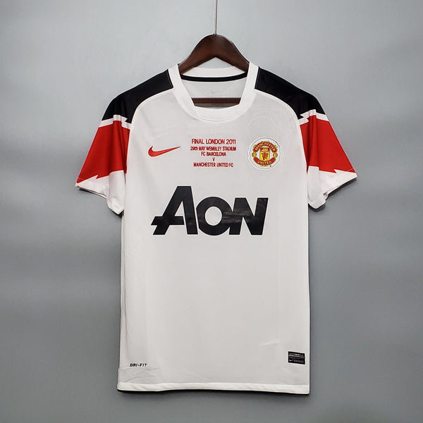 Camisa Retrô Manchester United 2010/11 Away Champions League Edition