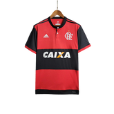 Camisa Retrô Flamengo Home 2017/18 Masculino - Preto e Vermelho