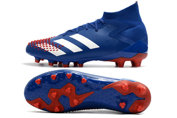 Chuteira Campo Adidas Predator Mutator .1 FG Blue/Red - Cano Alto