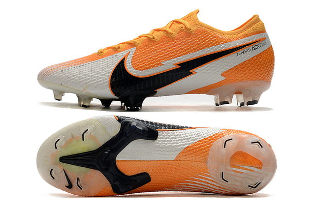 Chuteira Campo Nike Mercurial Vapor 13 Elite FG Laranja - Low