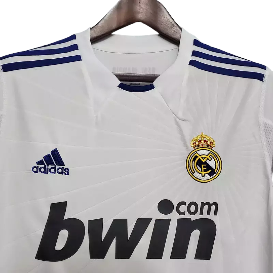 Camisa Retrô Real Madrid I Home Adidas 2010/11 Masculino Branco