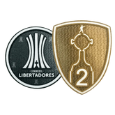 Patches Libertadores 2 Troféus
