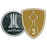 Patches Libertadores 3 Troféus