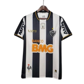 Camisa Atlético Mineiro Home Retrô 2013 Patch da Libertadores - Preta e Branca - Lupo