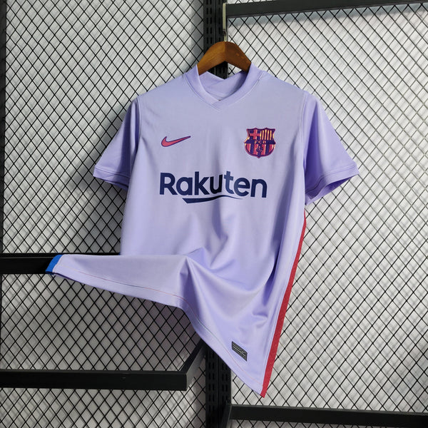 CAMISA DO BARCELONA 21/22 LILAS