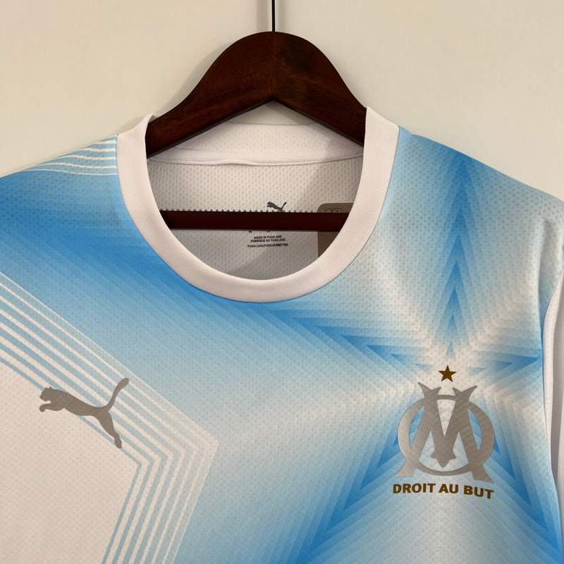 Camisa Olympique de Marseille 30 anos da UCL 23/24 - Masculina