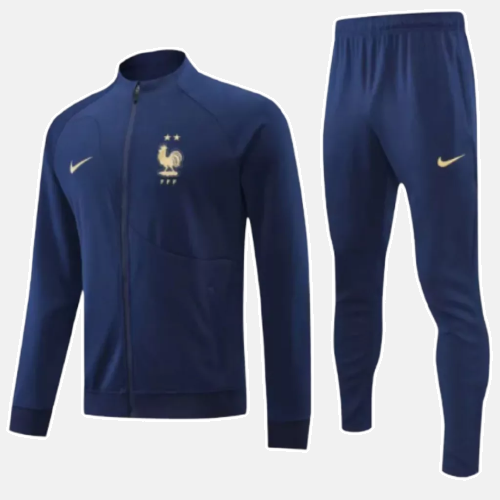Agasalho de Viagem Seleção França - Masculino - Azul