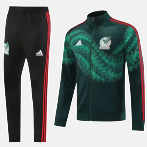 Agasalho de Viagem Seleção México - Masculino - Verde e Verde Escuro