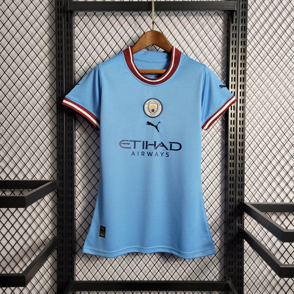 Camisa Manchester City 22/23 Versão Feminina