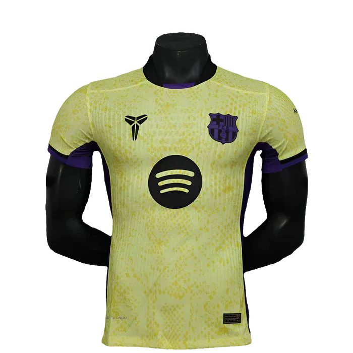 Camisa Barcelona Edição Especial 25/26 - Amarela - Versão Jogador