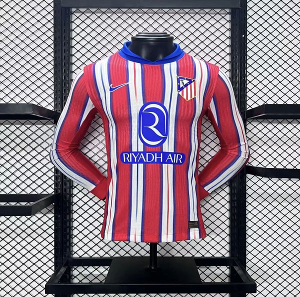 Camisa Atlético de Madrid 2024/25 Home - Manga Longa