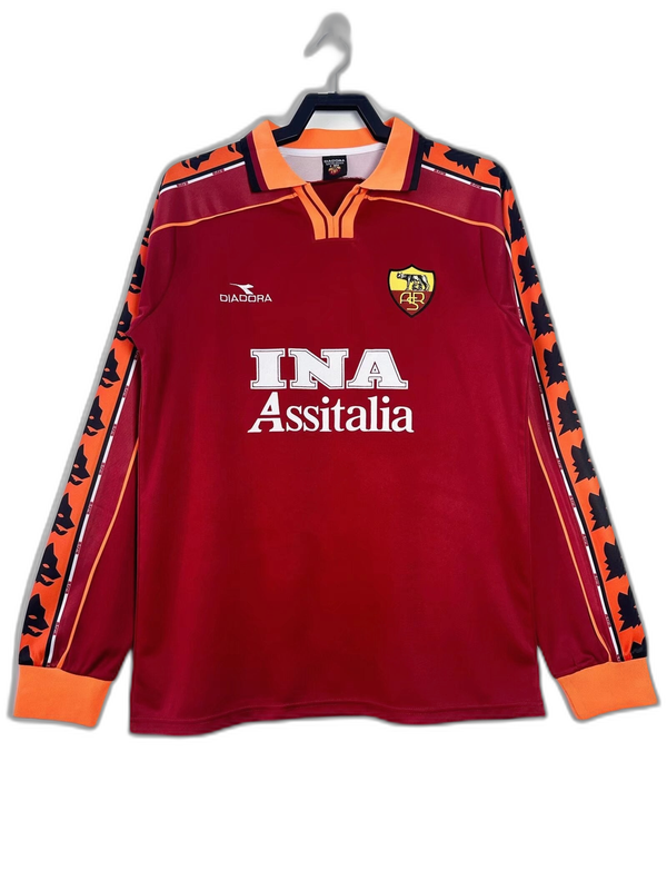 camisa-as-roma-98-99-i-home-versão-retrô-manga-longa-1