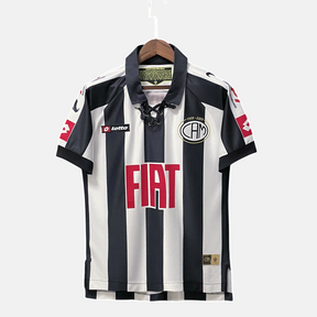 Camisa Atlético Mineiro Centenário Retrô 2008 Preta e Branca - Lotto