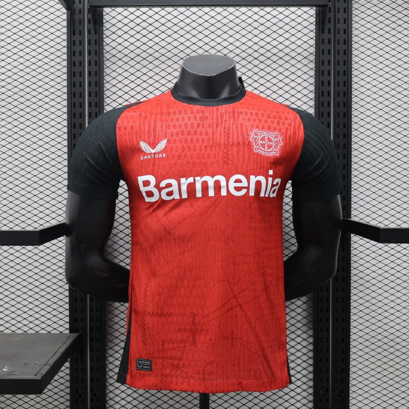 camisa-bayer-leverkusen-home-2024-25-jogador-castore-masculino-vermelha-preta-e-branca-1