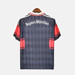 Camisa Bayern Retrô 1997/1999 Preta e Vermelha - Adidas