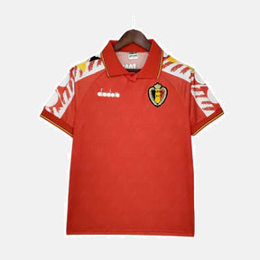 Camisa Bélgica Retrô 2004/2005 Vermelha - Adidas