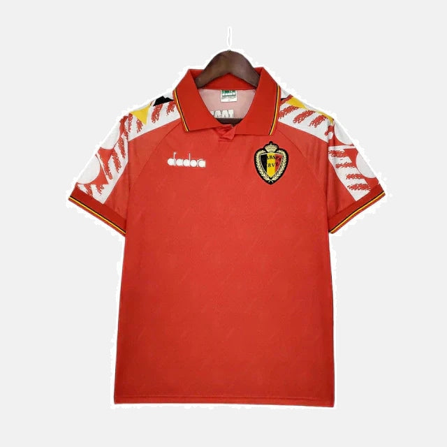 Camisa Bélgica Retrô 2004/2005 Vermelha - Adidas