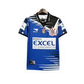 Camisa Corinthians Retrô 1998 Third Penalty Masculina - Preta e Azul