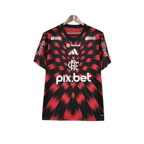 camisa-flamengo-25-26-pré-jogo-todos-os-patrocínios-versão-torcedor-1