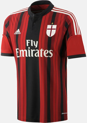 Camisa I Adidas Milan 2014/15 - Retrô