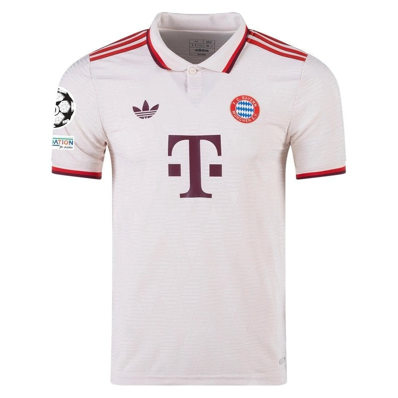 camisa-jamal-musiala-bayern-de-munique-24-25-iii-third-liga-dos-campeões-versão-jogador-2
