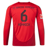 camisa-joshua-kimmich-bayern-de-munique-24-25-i-home-manga-longa-1