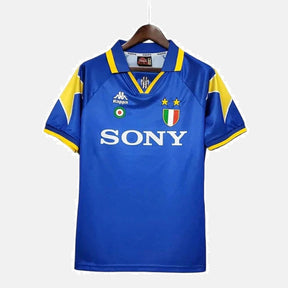 Camisa Juventus Retrô 1995/1997 Azul e Amarela - Kappa